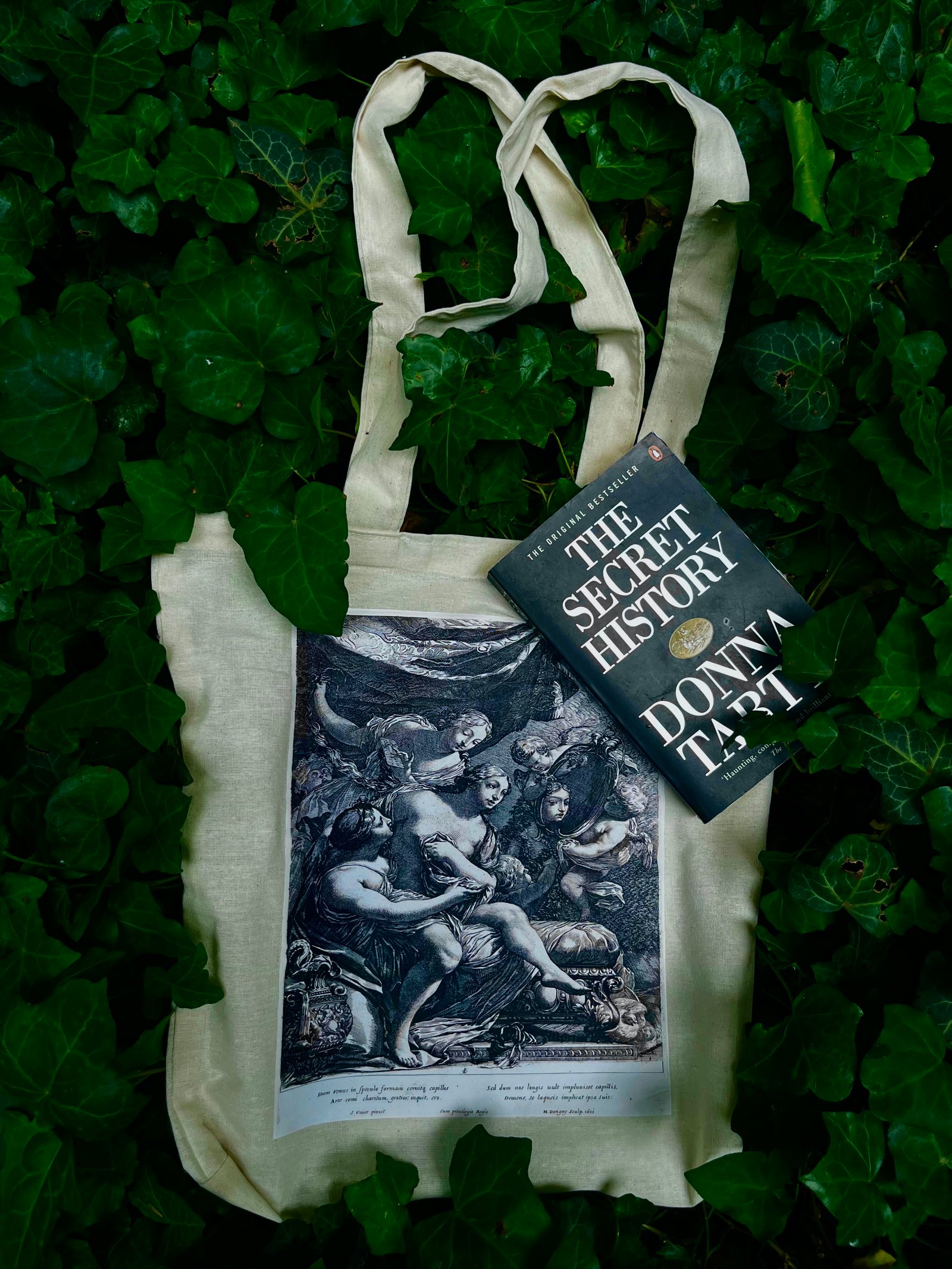 venus - tote bag ნაჩრის ჩანთები ძველი ბერძნული დიზაინებით